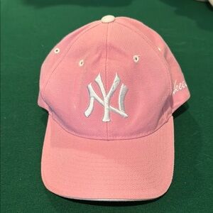 Pink baseball  Cap with Embroidered Logo never worn